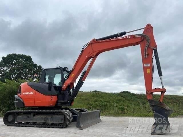 Kubota KX080-4A Bandgrävare