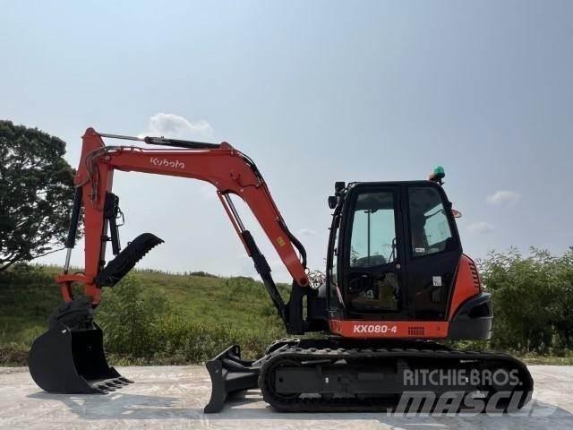 Kubota KX080-4A Bandgrävare