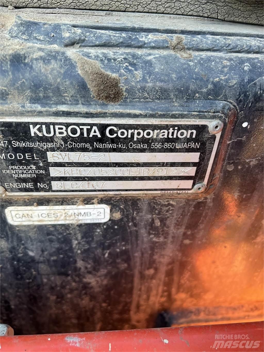 Kubota SVL75-2 Kompaktlastare