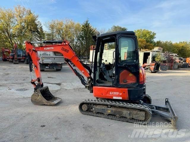 Kubota U35 Minigrävare < 7t