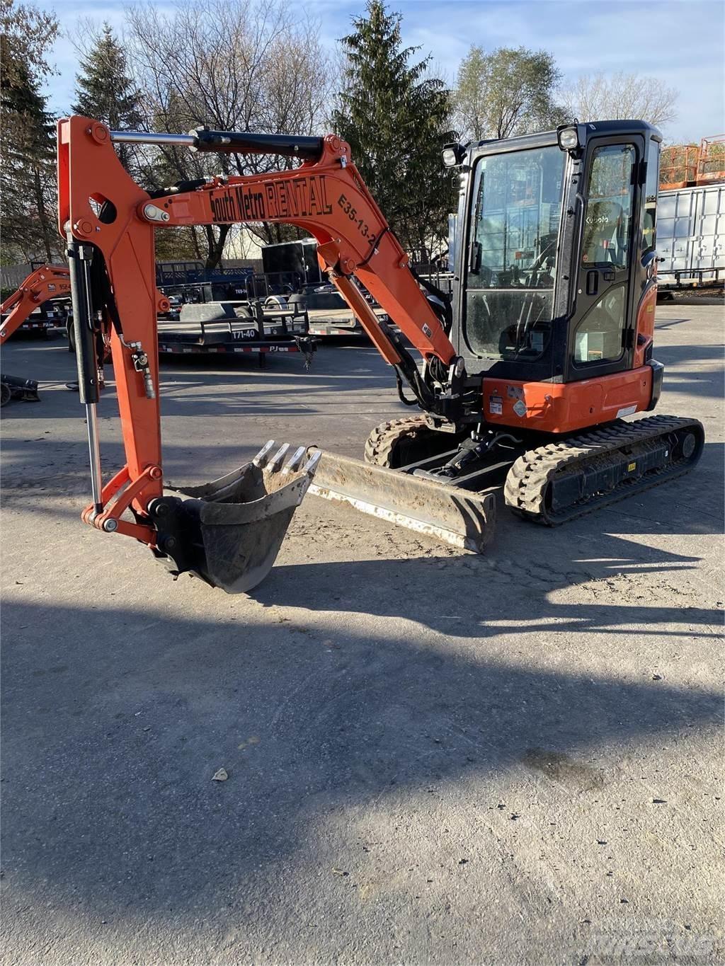 Kubota U35-4 Minigrävare < 7t