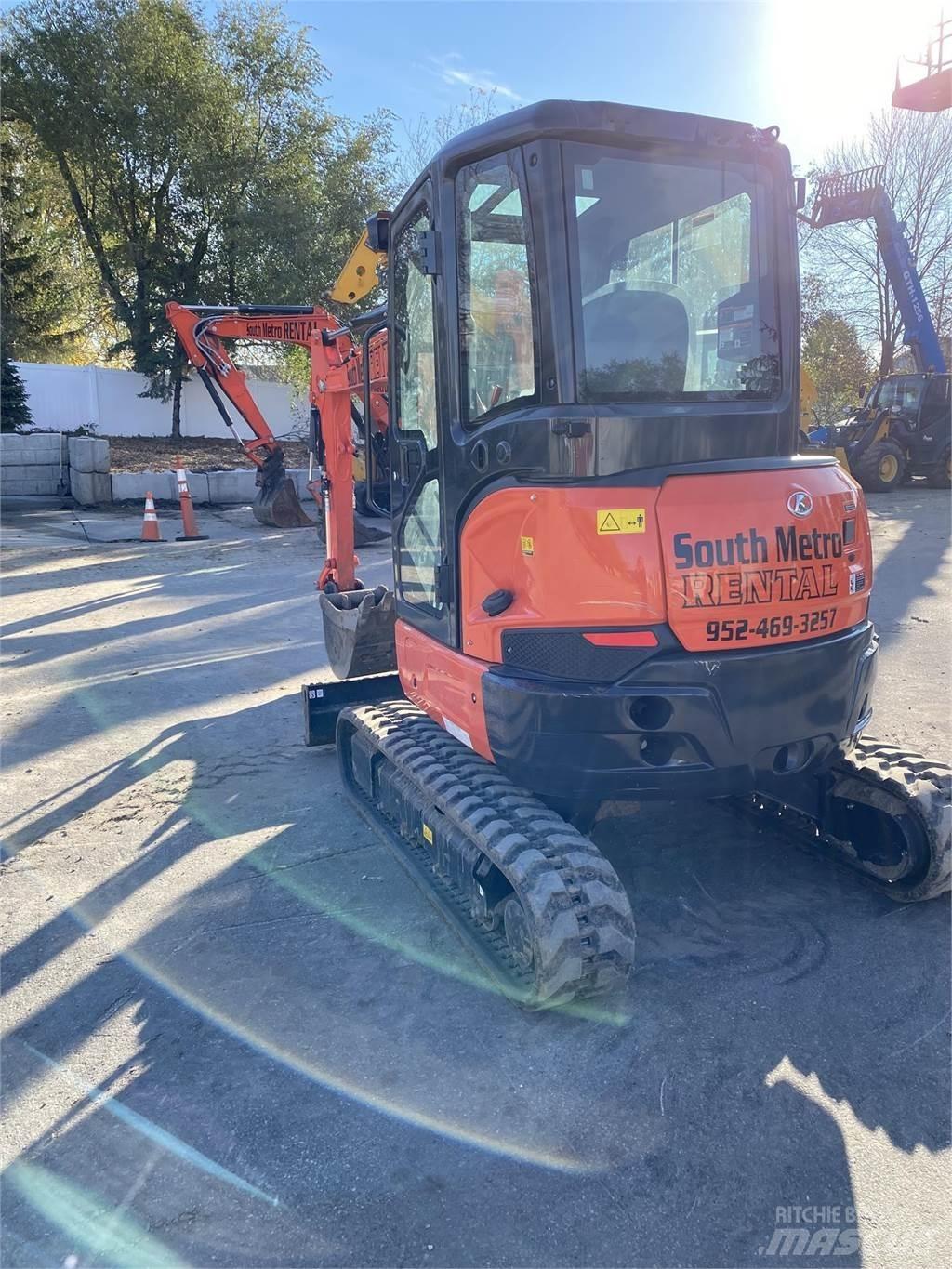 Kubota U35-4 Minigrävare < 7t
