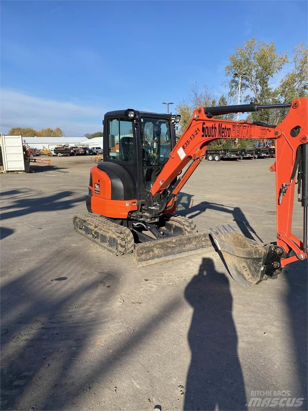 Kubota U35-4 Minigrävare < 7t