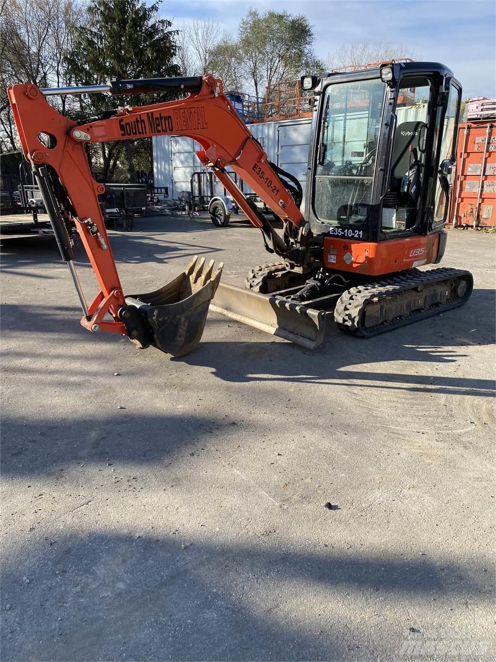 Kubota U35-4 Minigrävare < 7t