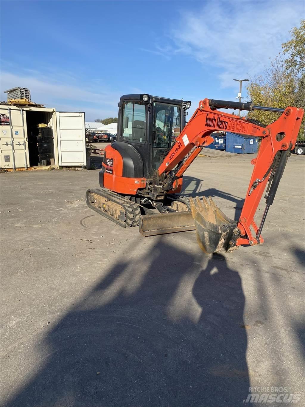 Kubota U35-4 Minigrävare < 7t