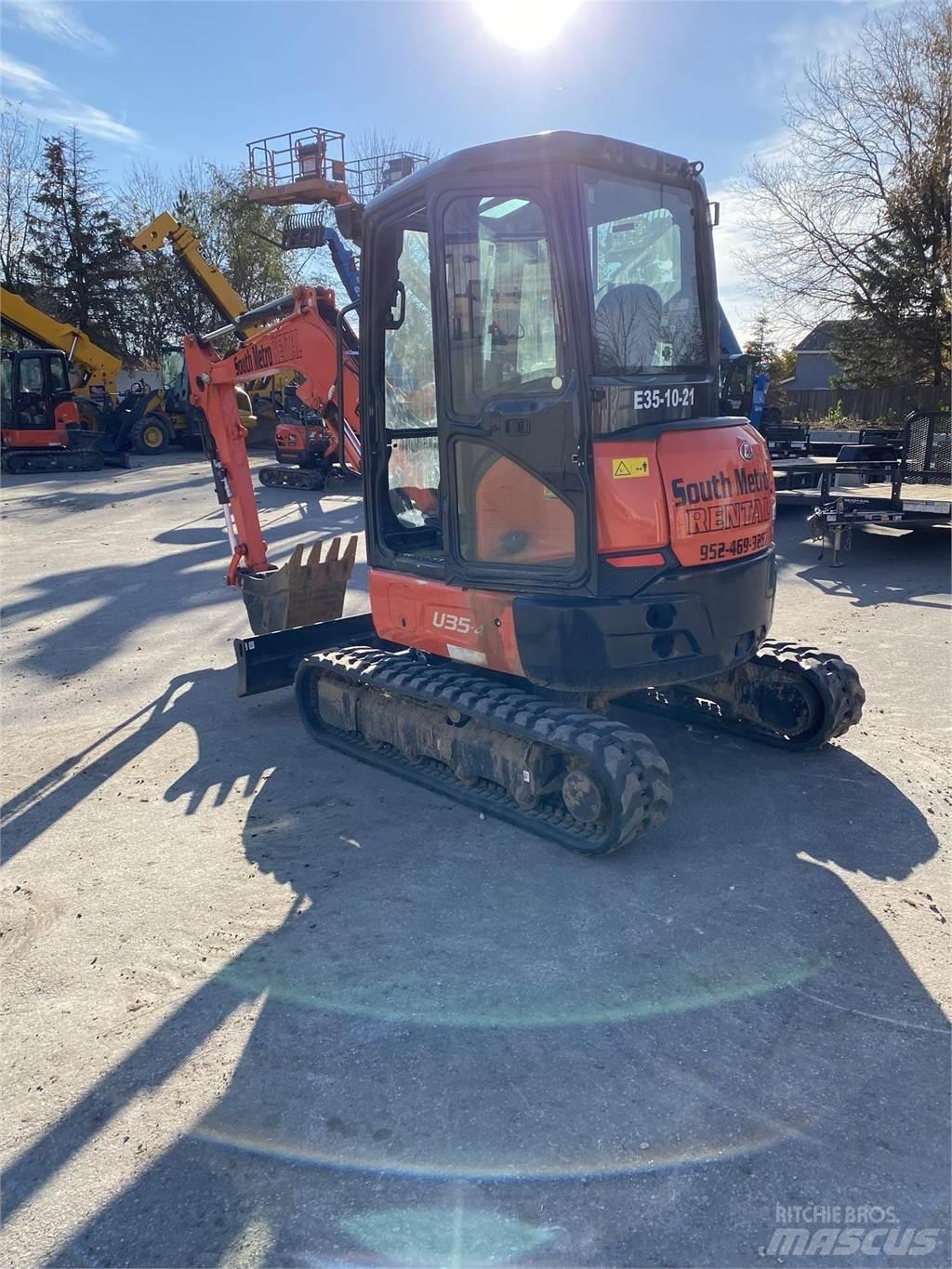 Kubota U35-4 Minigrävare < 7t