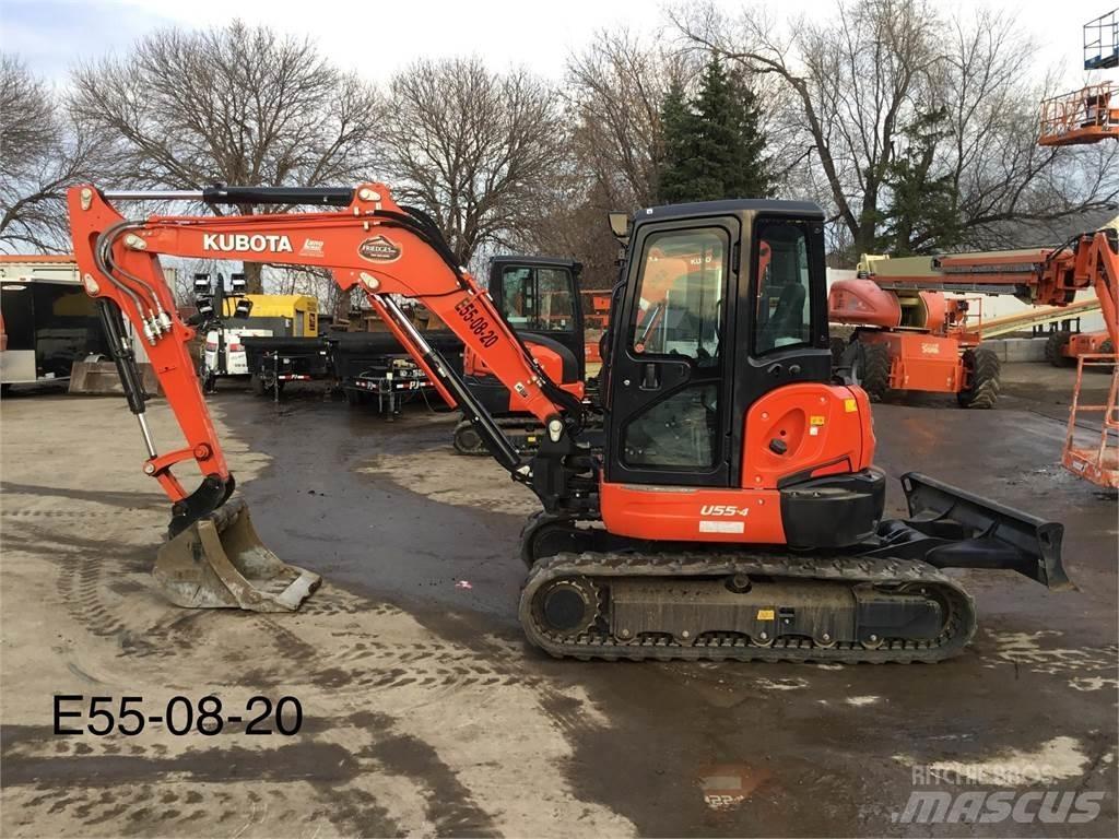 Kubota U55-4 Minigrävare < 7t