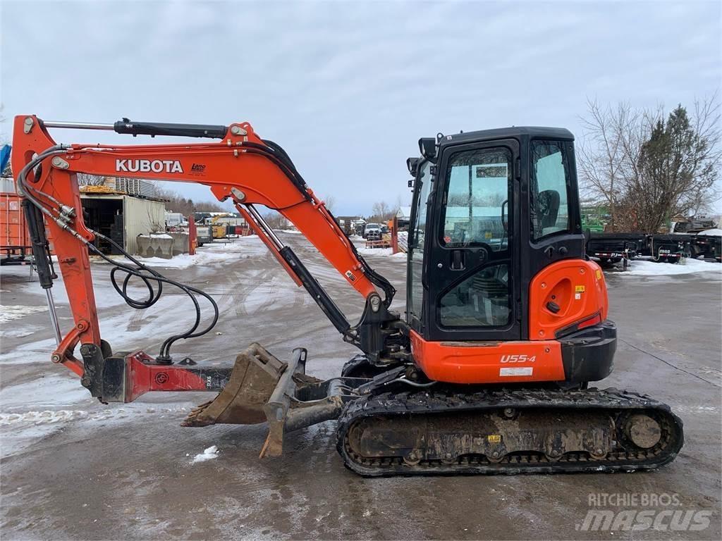 Kubota U55-4 Minigrävare < 7t
