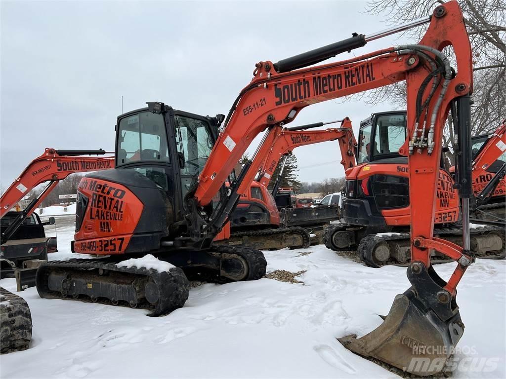 Kubota U55-5 Minigrävare < 7t