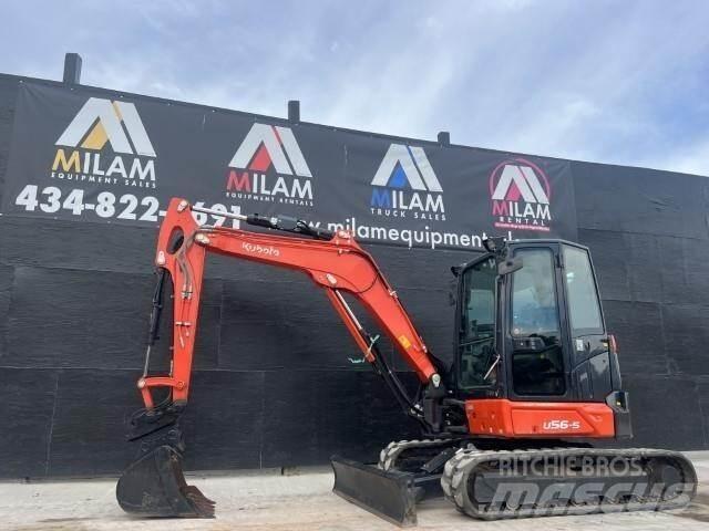 Kubota U56-5 Minigrävare < 7t