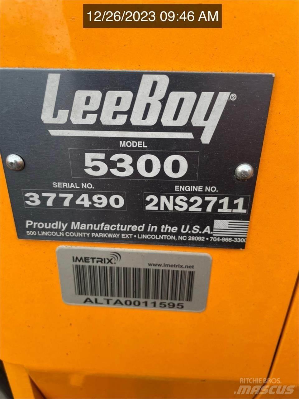 LeeBoy 5300 Asfaltsläggningsmaskiner