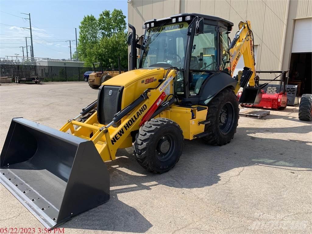 New Holland B95D Grävlastare