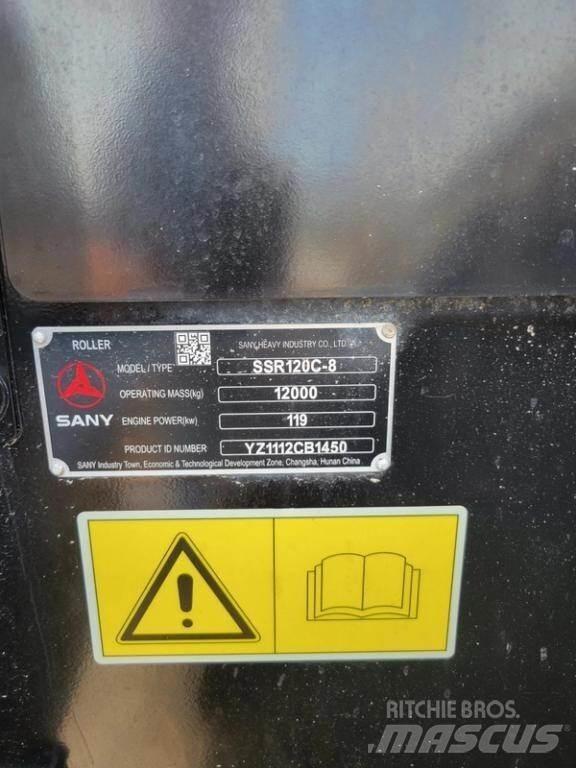 Sany SSR120C-8 Tvåvalsvältar