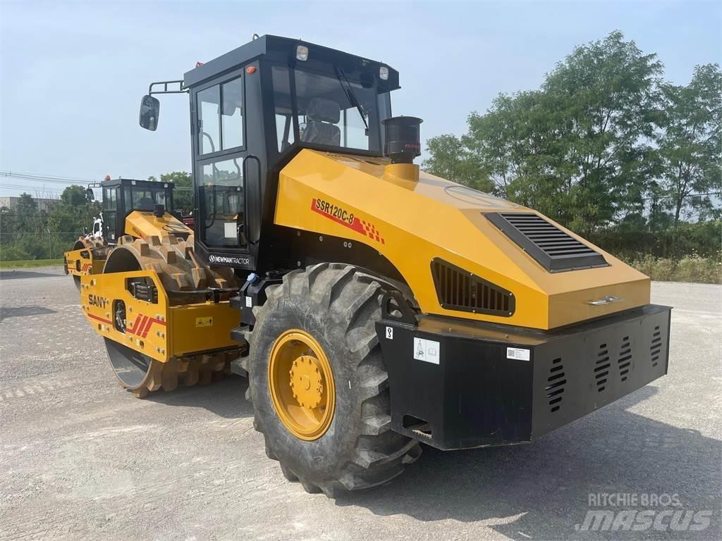 Sany SSR120C-8 Tvåvalsvältar