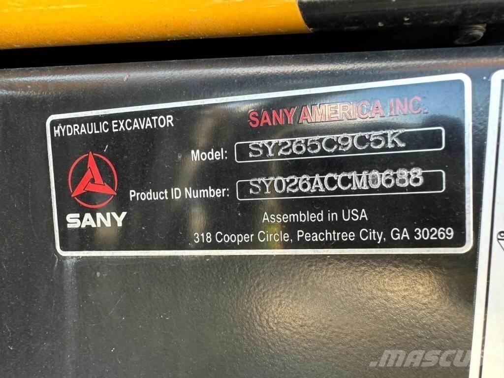 Sany SY265C LC Bandgrävare