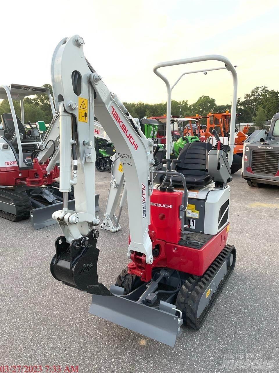 Takeuchi TB210R Minigrävare < 7t