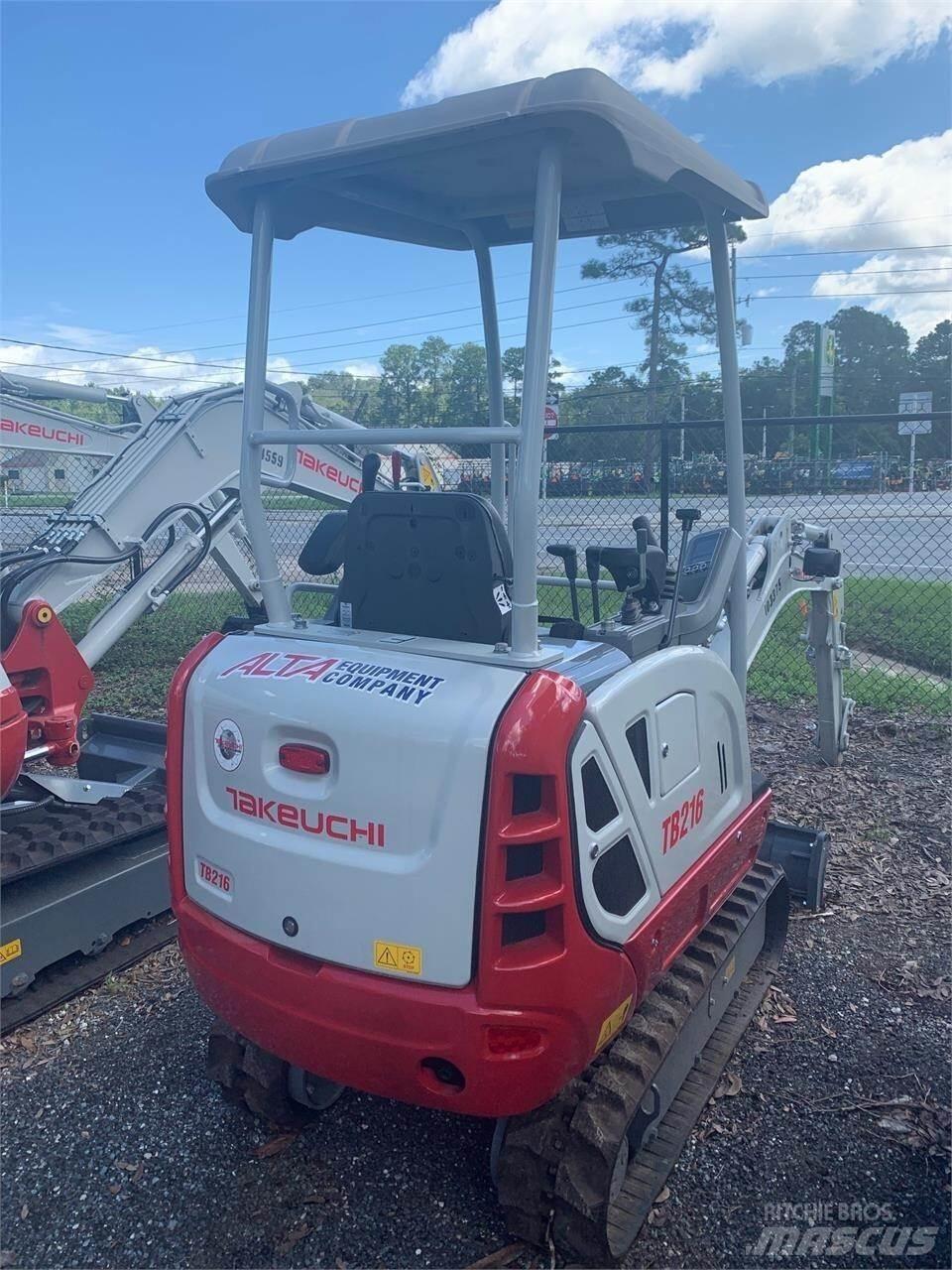 Takeuchi TB216 Minigrävare < 7t