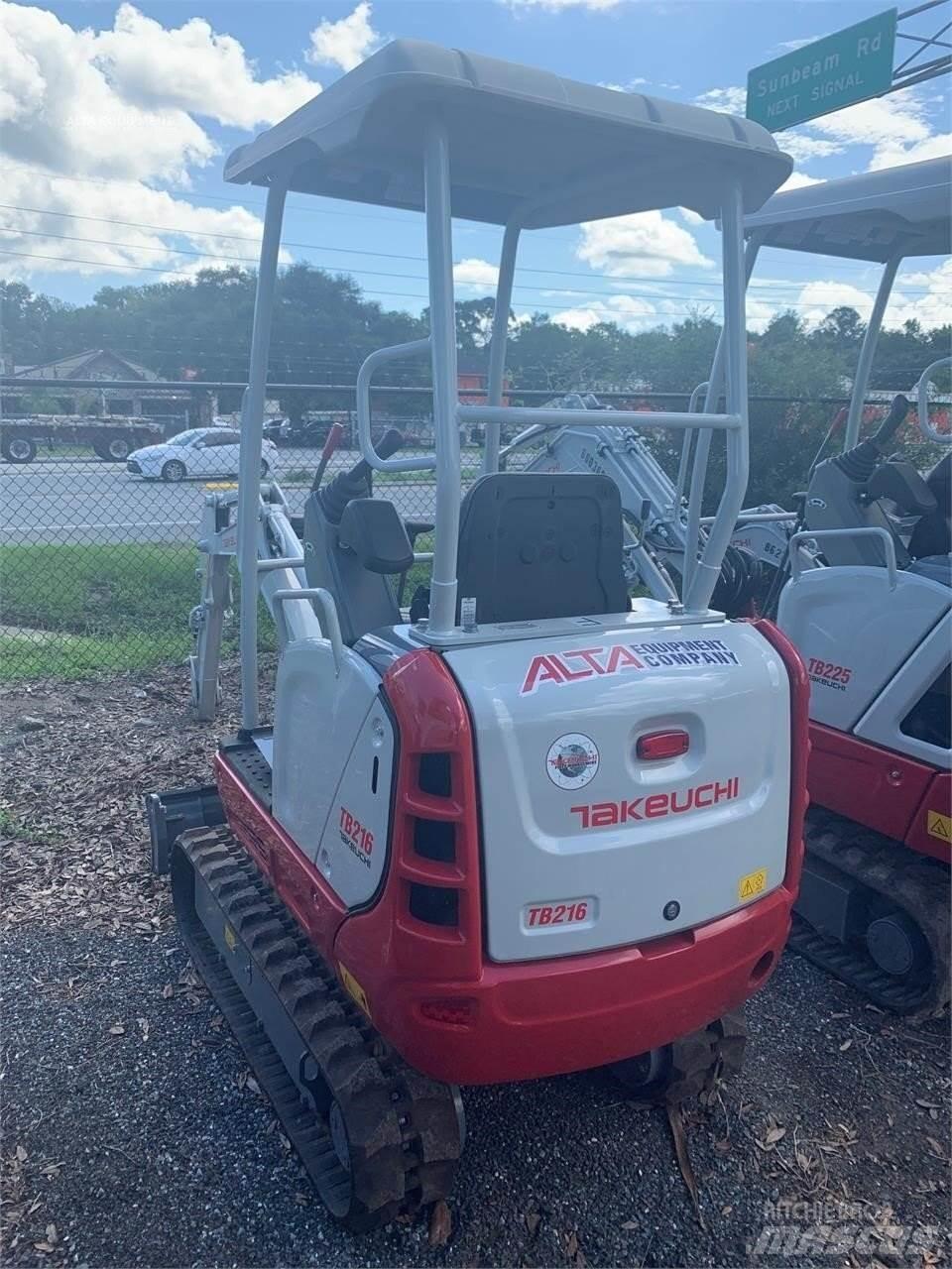 Takeuchi TB216 Minigrävare < 7t