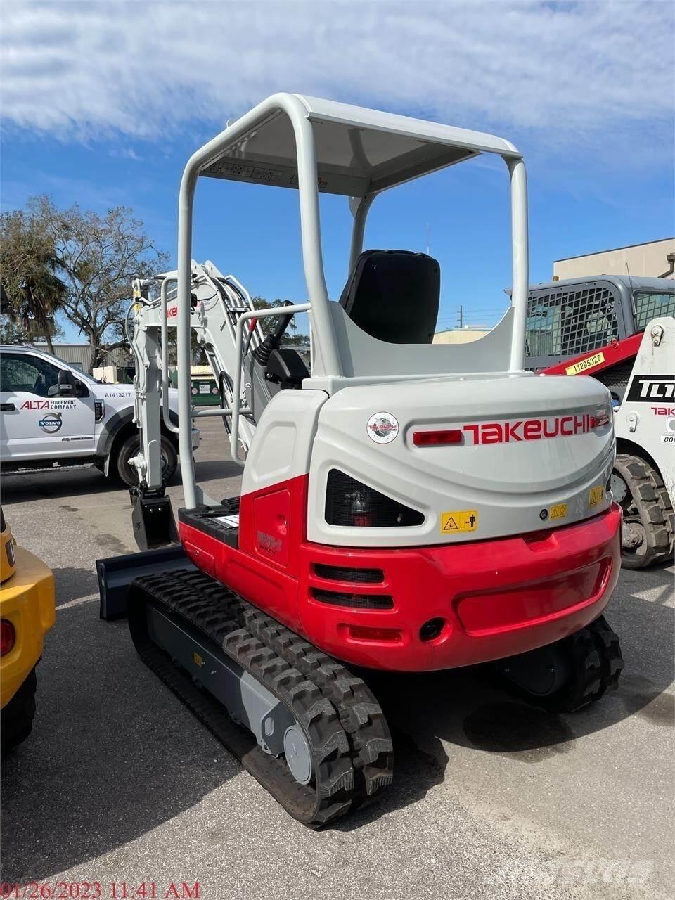 Takeuchi TB235-2 Minigrävare < 7t