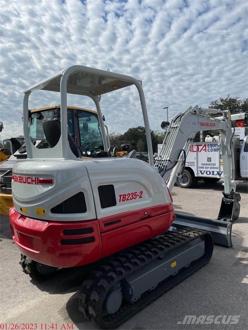 Takeuchi TB235-2 Minigrävare < 7t