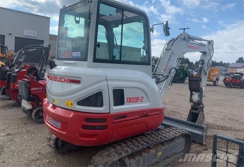 Takeuchi TB235-2 Minigrävare < 7t