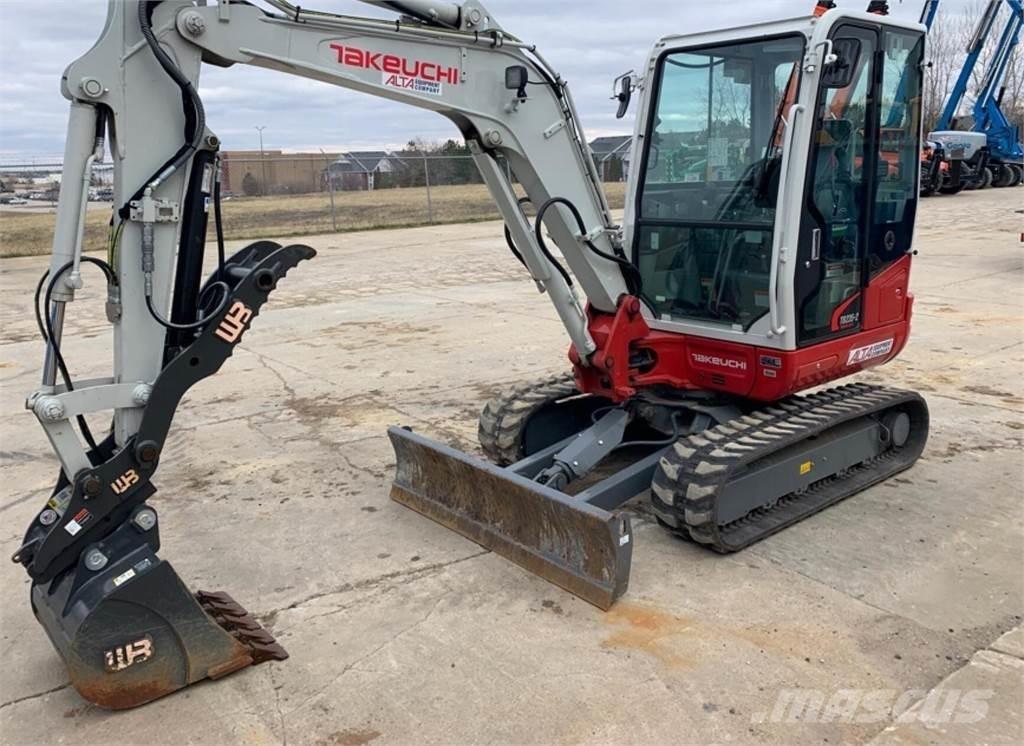 Takeuchi TB235-2 Minigrävare < 7t