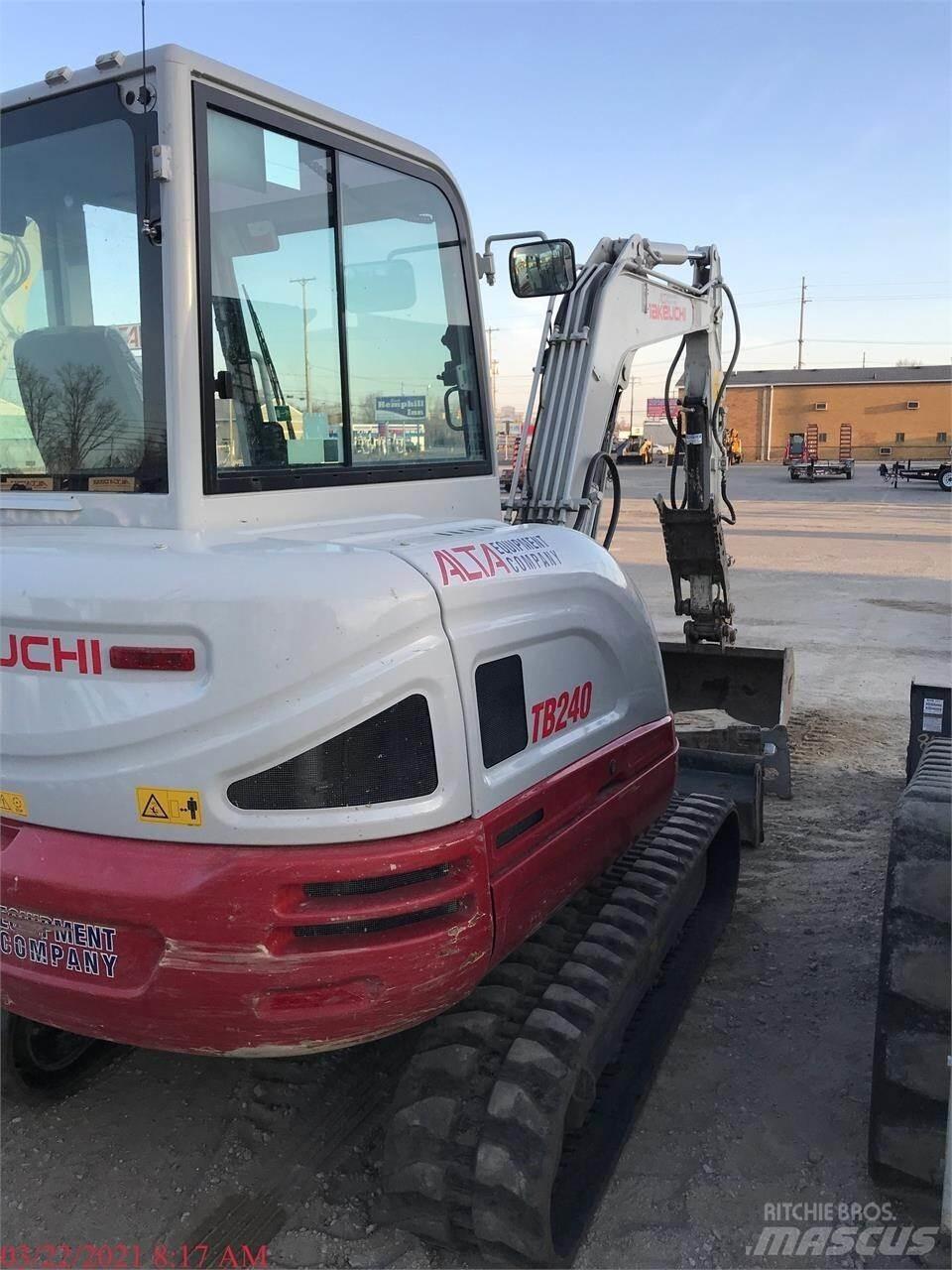 Takeuchi TB240 Minigrävare < 7t