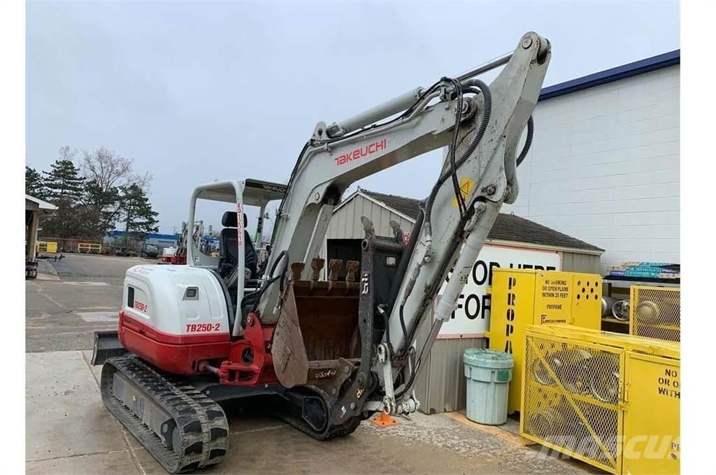 Takeuchi TB250-2 Minigrävare < 7t