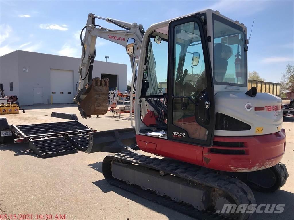 Takeuchi TB250-2 Minigrävare < 7t