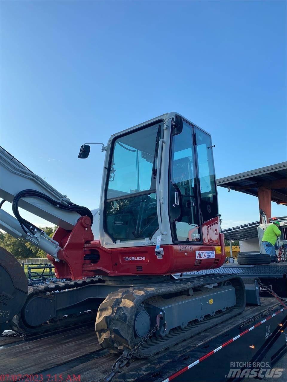 Takeuchi TB260 Bandgrävare