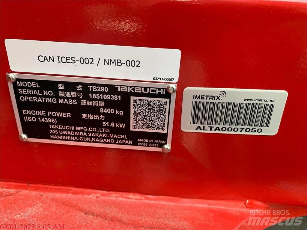 Takeuchi TB290 Bandgrävare