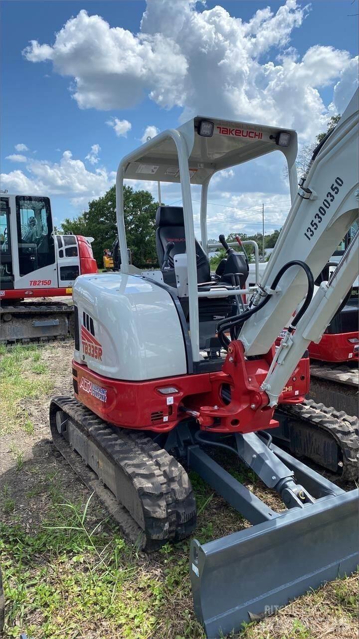 Takeuchi TB335R Minigrävare < 7t