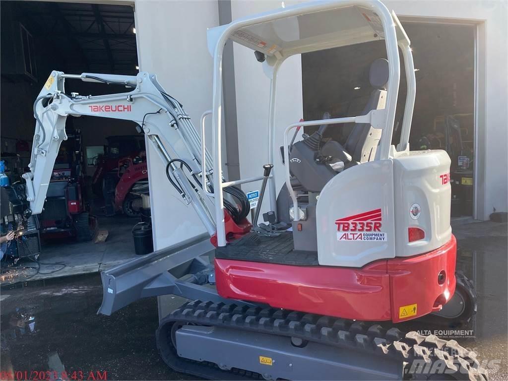 Takeuchi TB335R Minigrävare < 7t