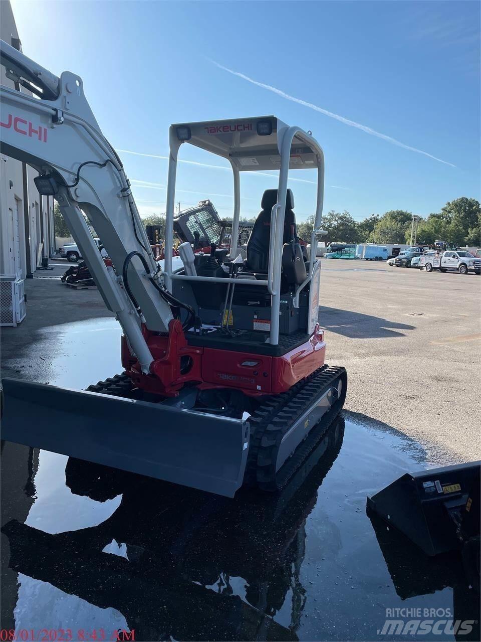Takeuchi TB335R Minigrävare < 7t