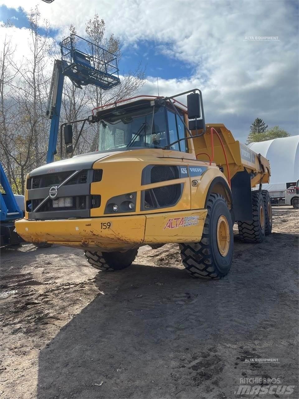 Volvo A25G Midjestyrd dumper