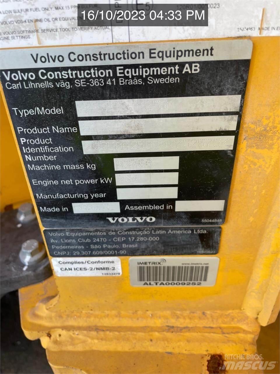 Volvo A25G Midjestyrd dumper