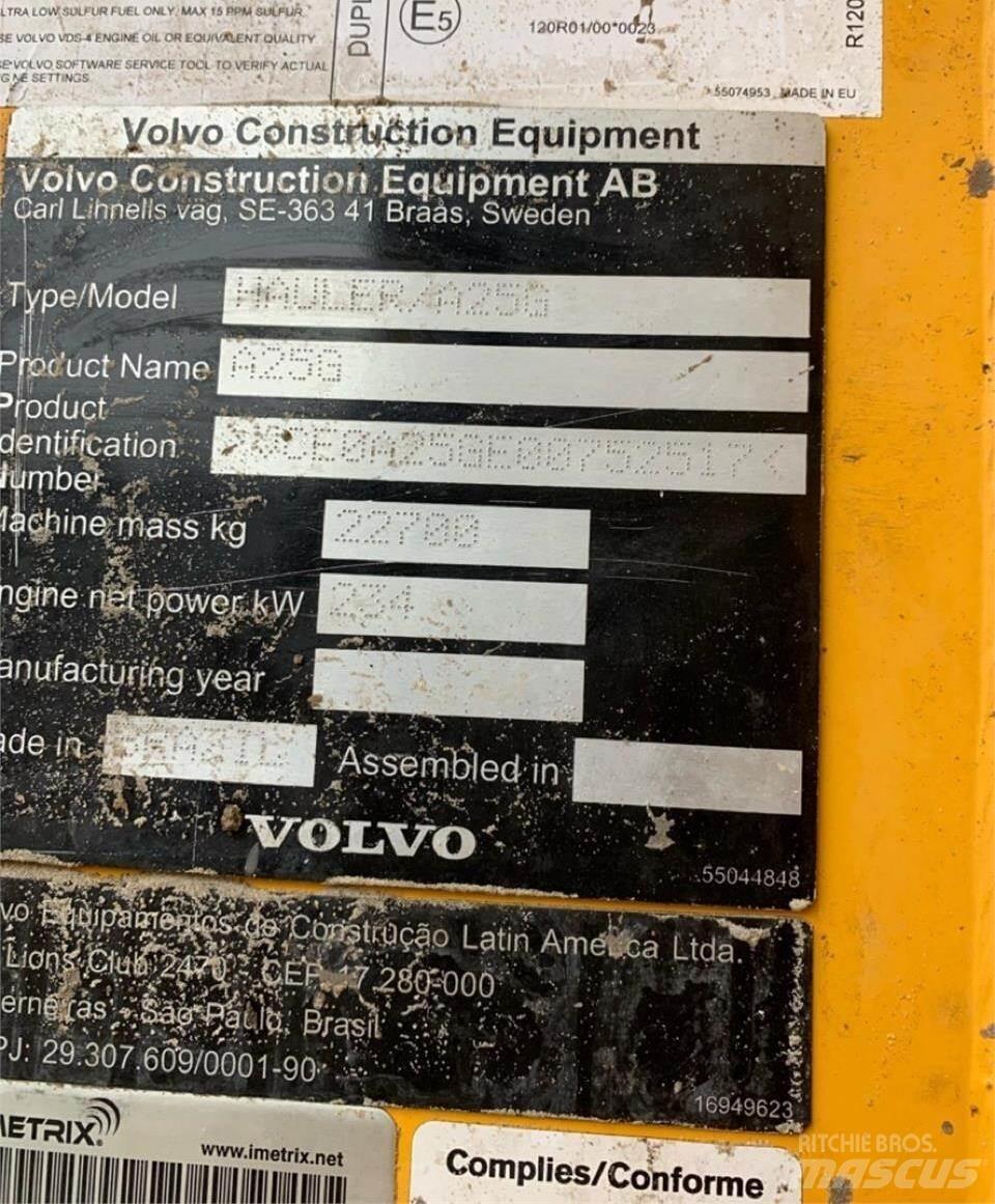 Volvo A25G Midjestyrd dumper