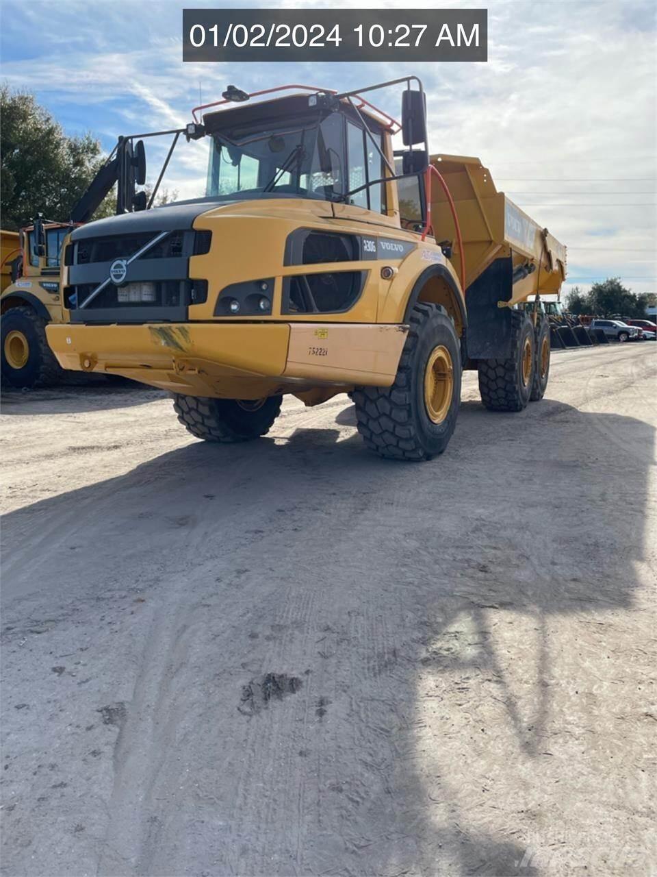Volvo A30G Midjestyrd dumper