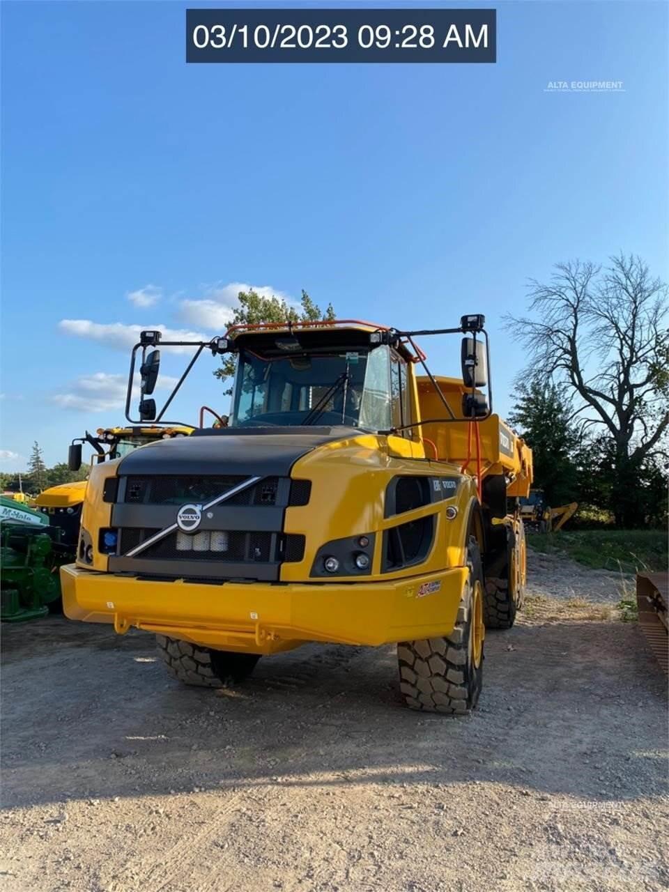 Volvo A30G Midjestyrd dumper