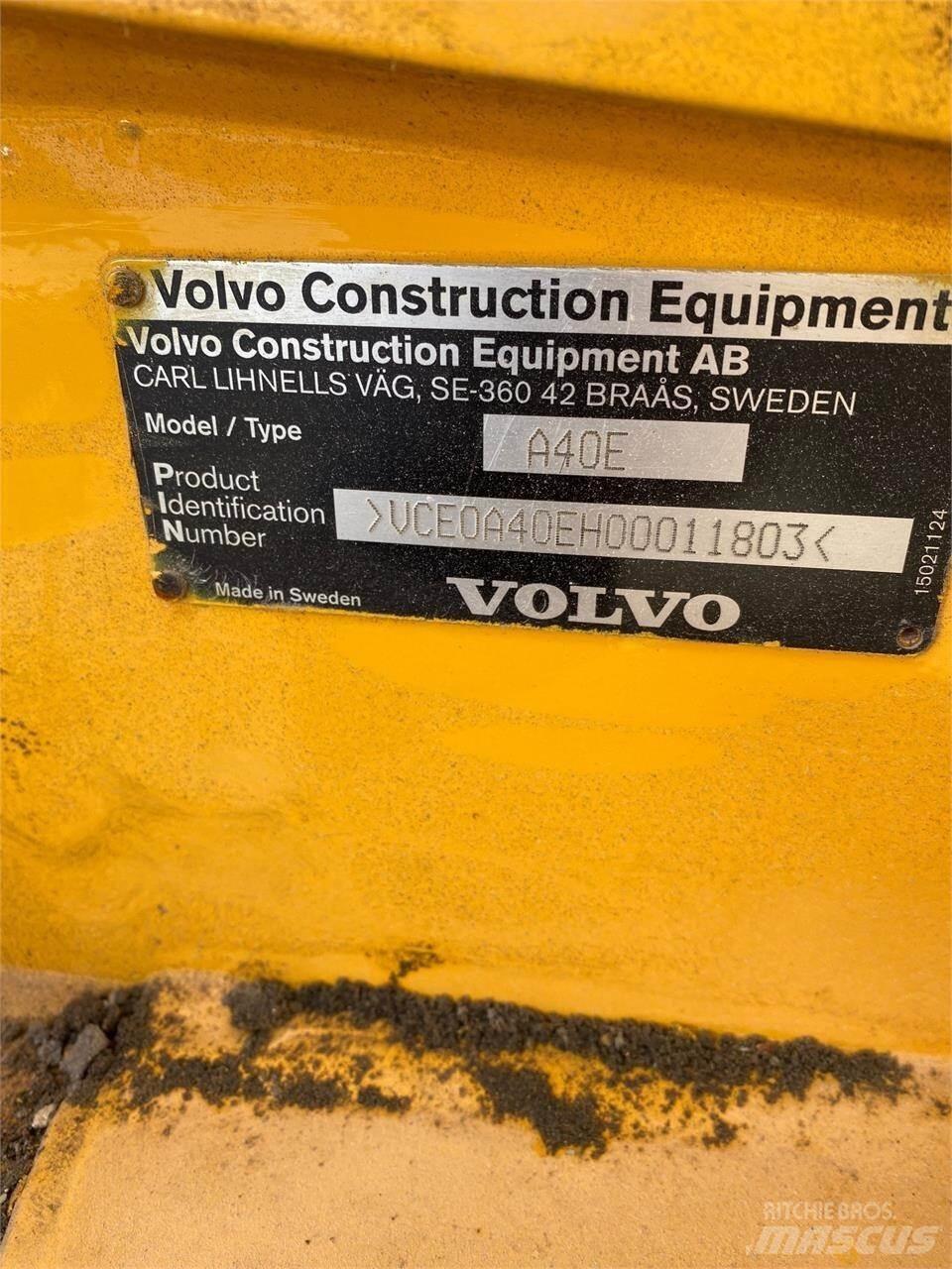 Volvo A40E Vattentankbilar