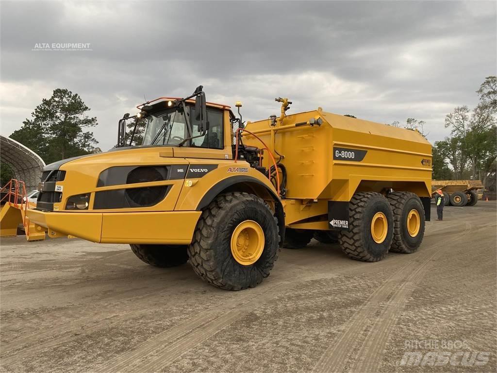 Volvo A40G Vattentankbilar