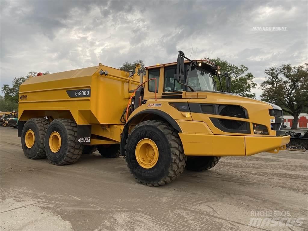 Volvo A40G Vattentankbilar