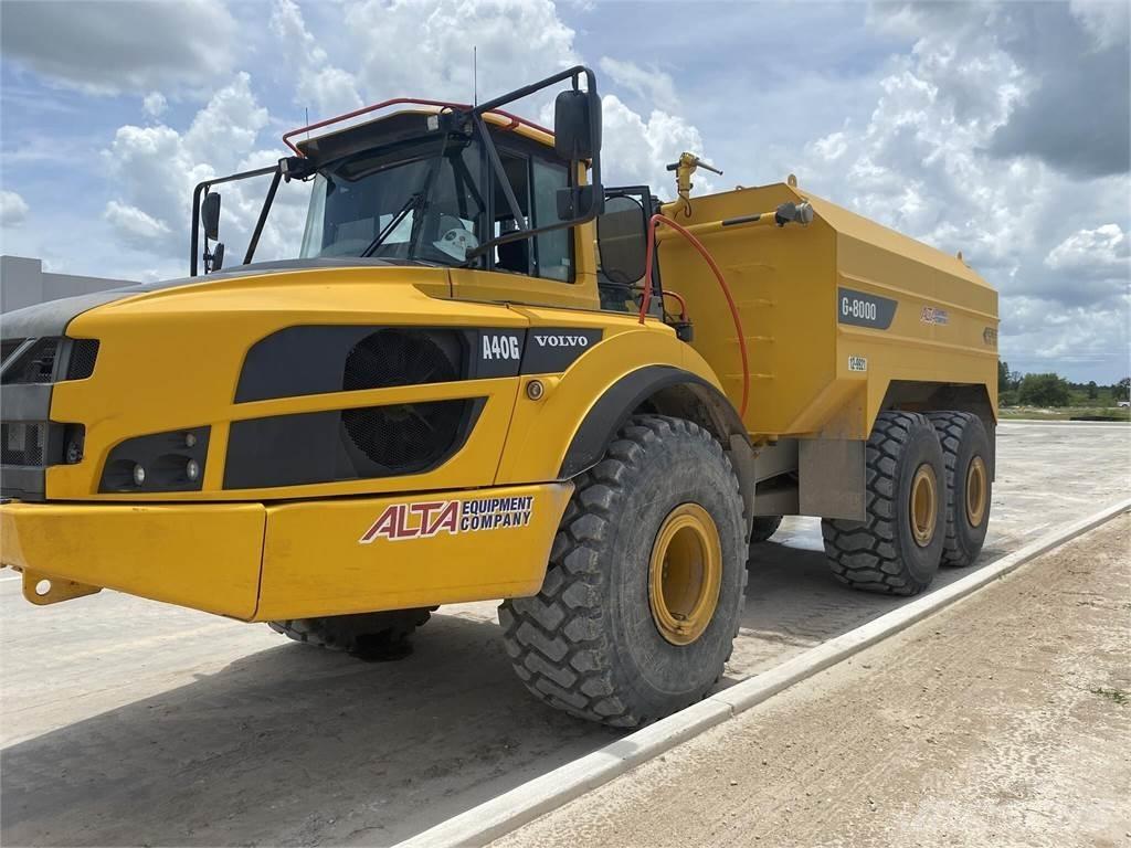 Volvo A40G Vattentankbilar
