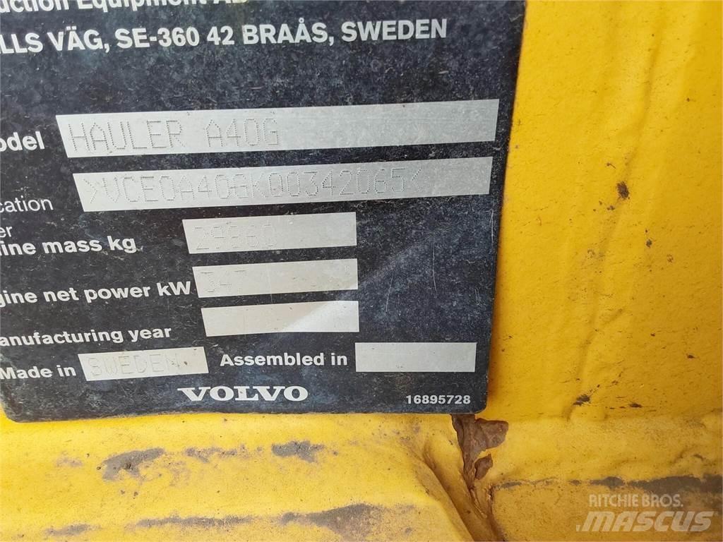 Volvo A40G Midjestyrd dumper