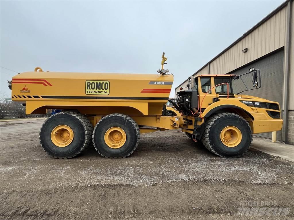 Volvo A40G Vattentankbilar
