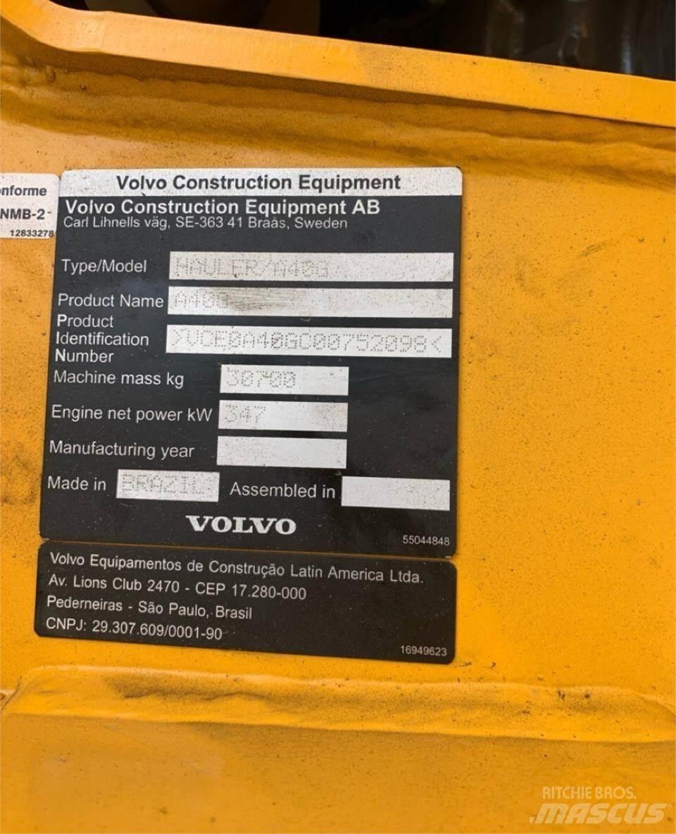 Volvo A40G Midjestyrd dumper
