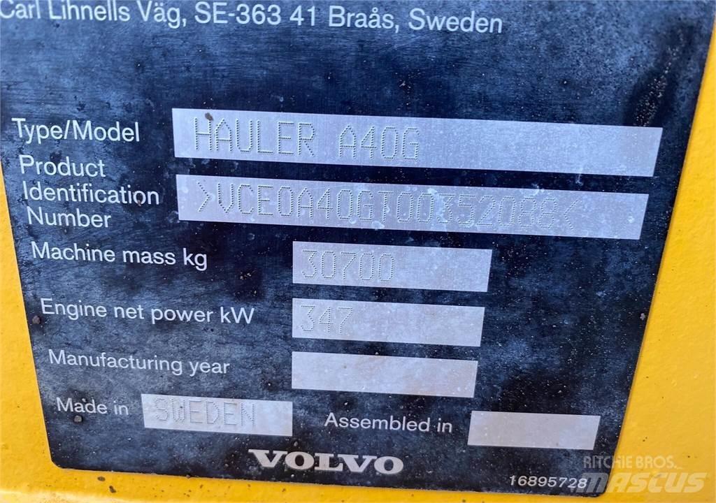 Volvo A40G Midjestyrd dumper