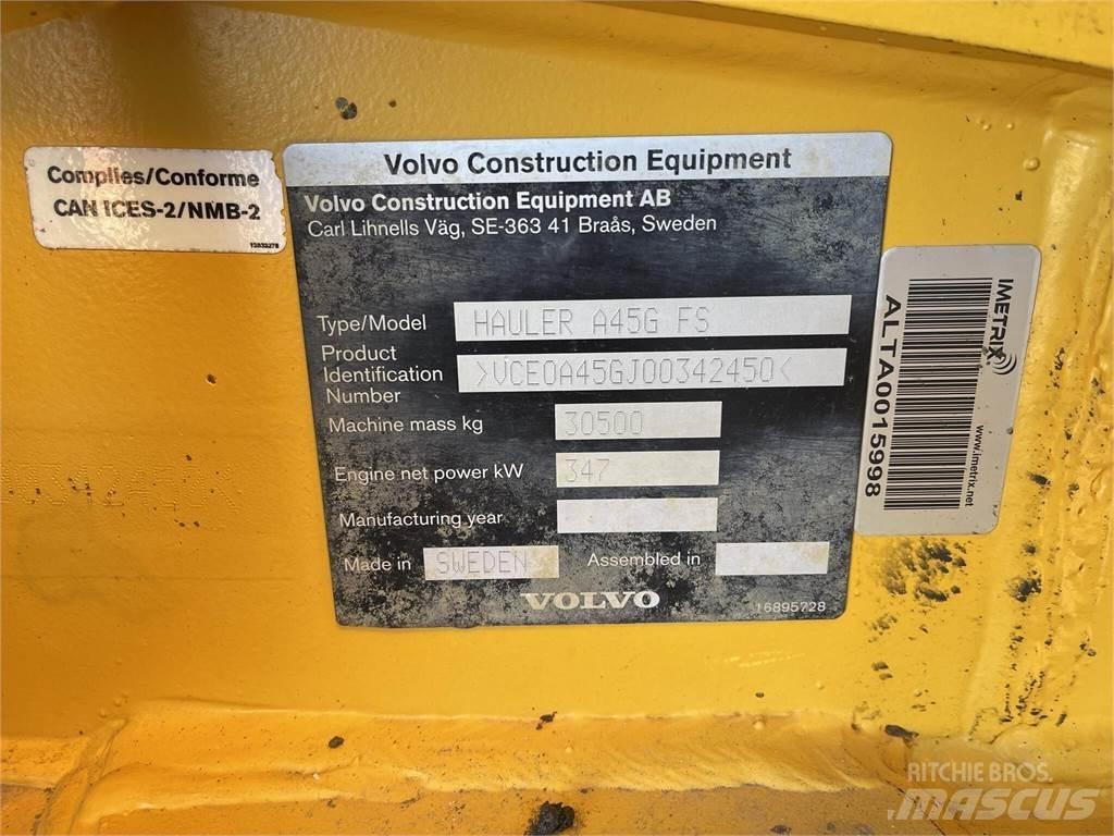 Volvo A45G FS Midjestyrd dumper