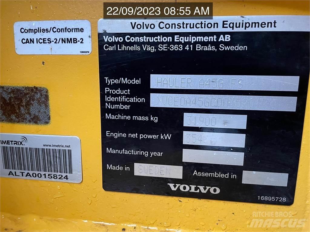 Volvo A45G FS Midjestyrd dumper