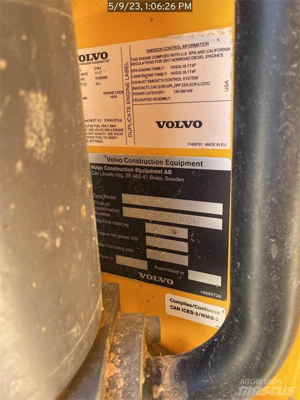 Volvo A60H Midjestyrd dumper